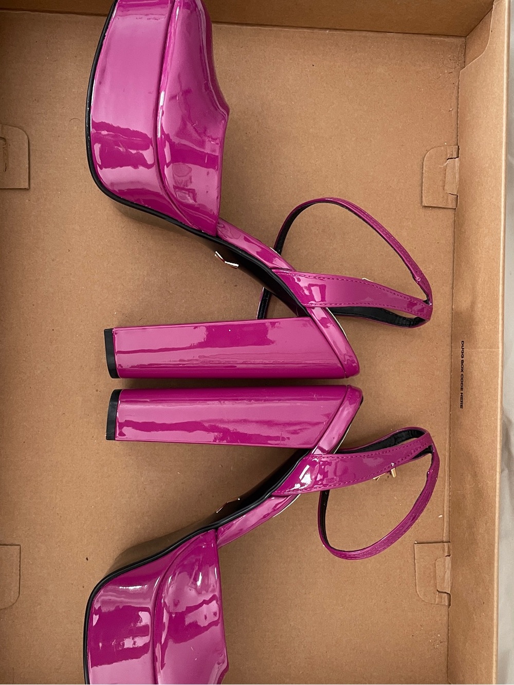 Express Rounded Toe Platform Pumps - Picture 8 of 11
